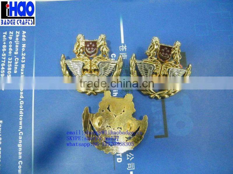 custom metal army cap badge,navy officer cap badge