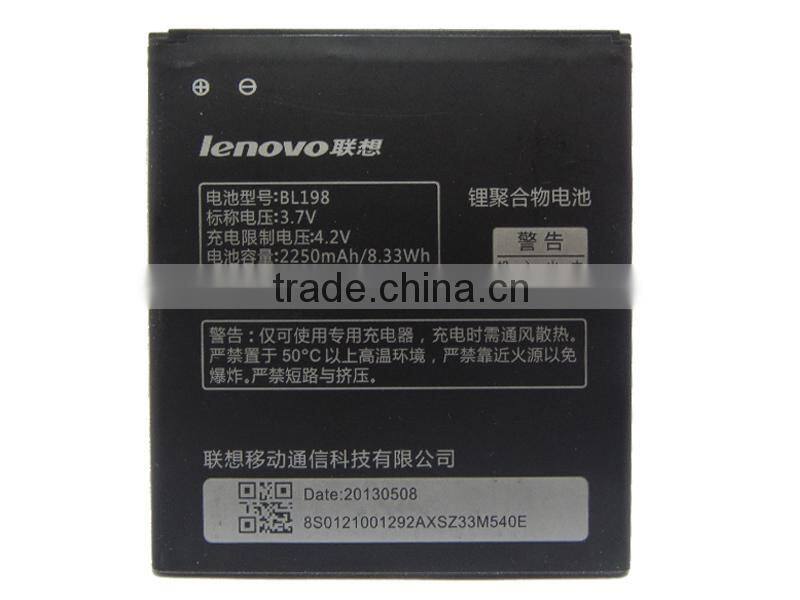 Rechargeable Batteries BL198 Li-ion Batterie For Lenovo AKKU A860E S890 A850 A830 K860 K860I S880 S880i A678T Battery