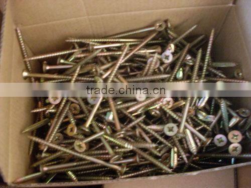 Pozi Chipboard Screw,DOUBLE COUNTERSUNK FLAT HEAD
