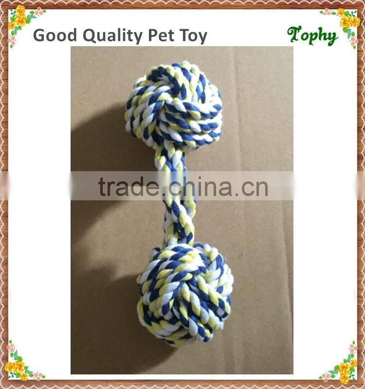 dog chew rope knot dog chew pet toys for grind their teeth