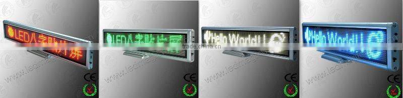 Advertising message led display board