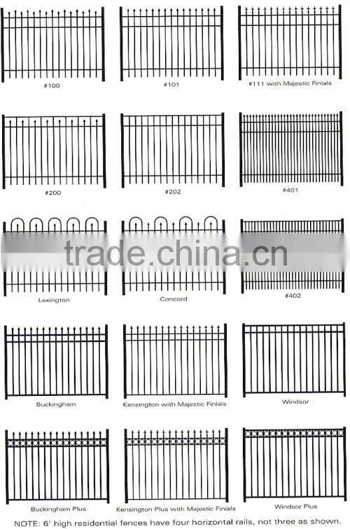 iron palisade fence