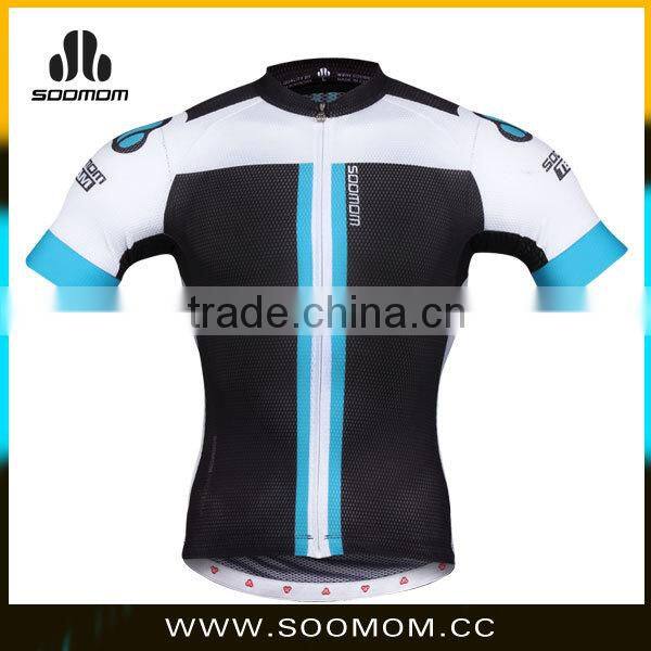 2015 new style men's Gym fitted t shirt Training t shirt sports wear top fabric from Italy no minimum