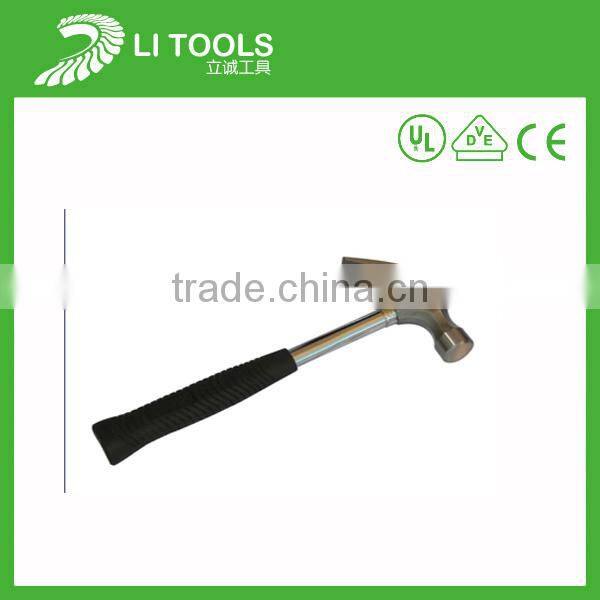 Claw Hammer with steel tube handle for nails