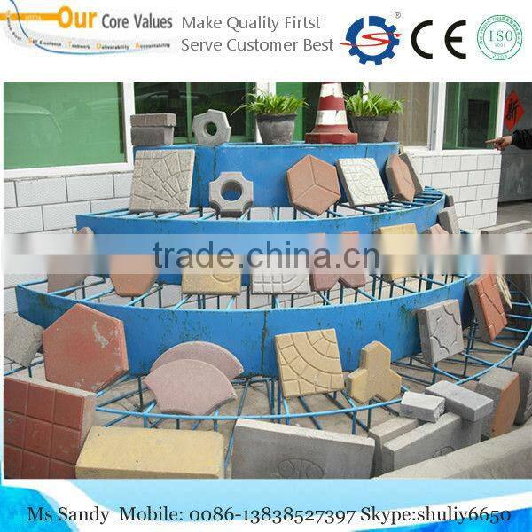Easy operation cheap portable brick machine / brick making machine/ hollow brick machine