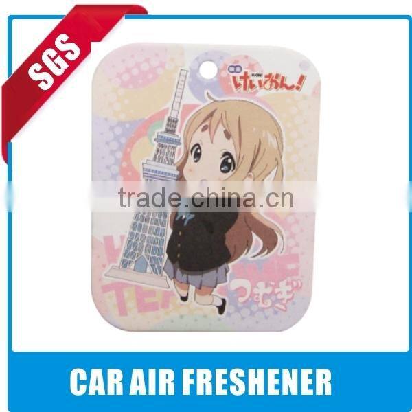 paper air freshener cartoon pictures of roses/kids paper air freshener
