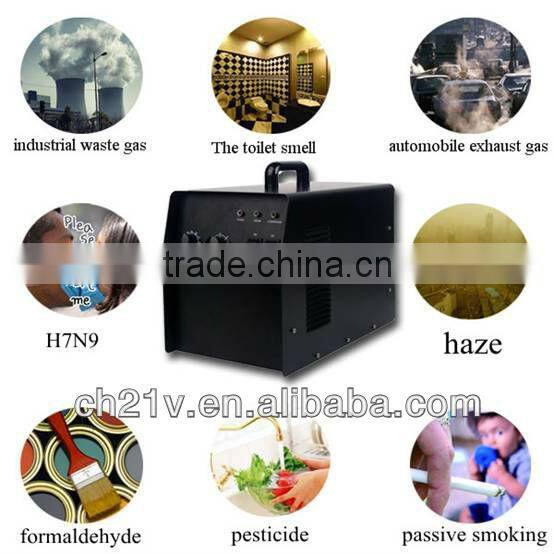 Easy operate stainless steel portable ozone generator for air purifier