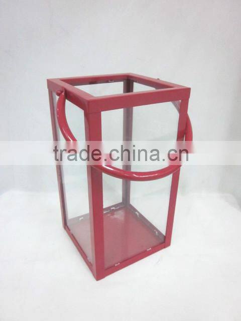 Hanging iron lantern