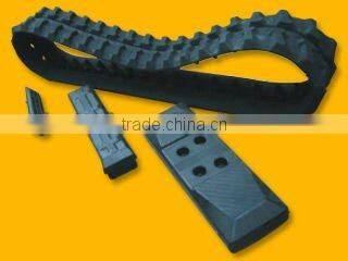Small rubber track/Rubber crawler/rubber track chassis