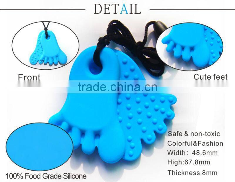Pendant Baby Cute Toy make By food grade Teething Pendant