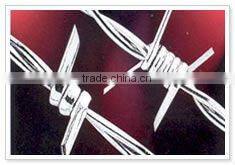 Galvanized&Pvc coated barbed wire