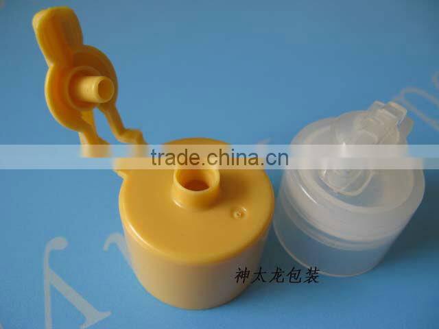 Lip top cap for shampoo bottle