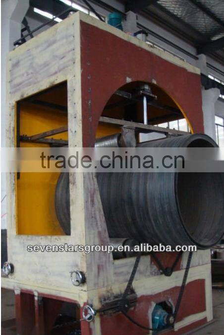 Big size plastic pipe crusher/crushing machie for PP PE PVC pipe