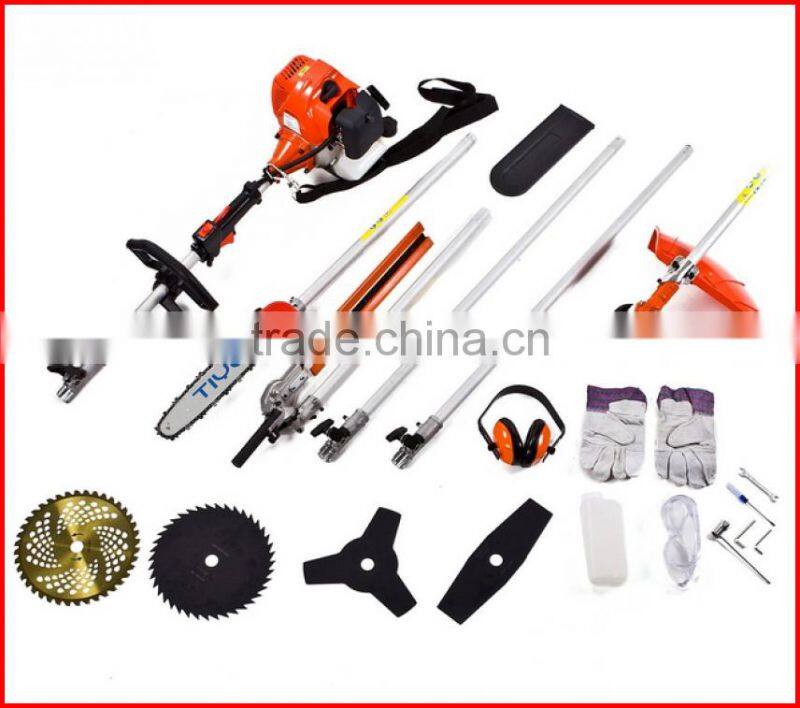 Milti Brush Cutter 4 In 1 , 5 In 1 , multi-purpose hedge trimmer , long reach pole chain saw