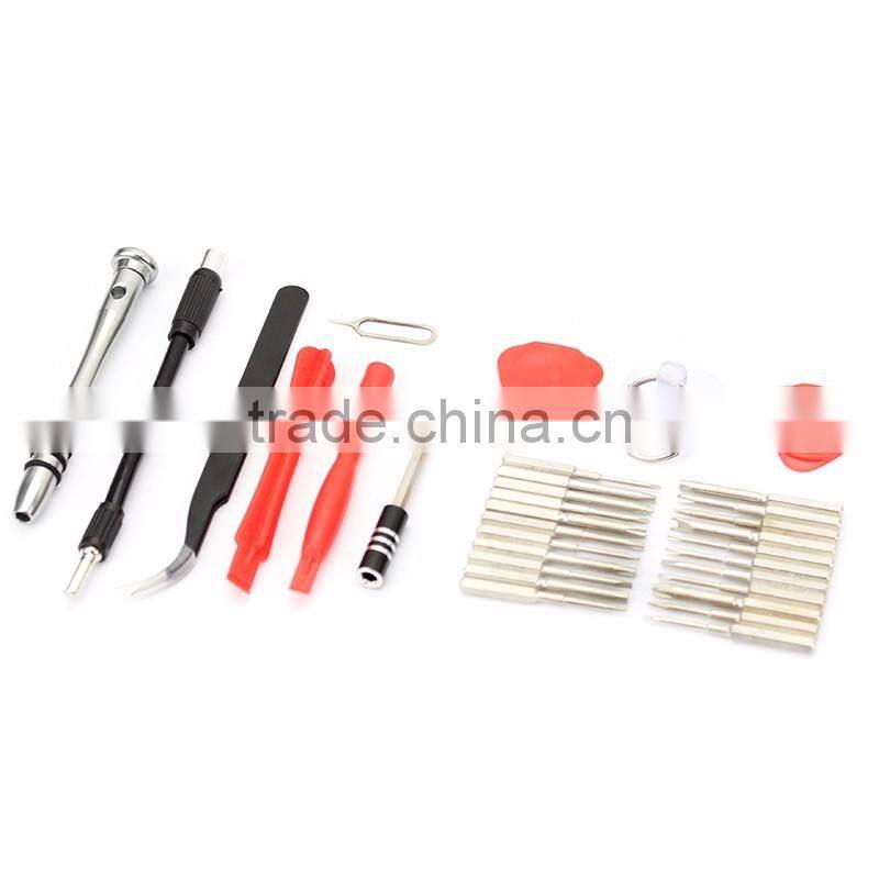32 pcs CR-V material interchangable Cordless precision phone repair screwdriver hand tools bit set