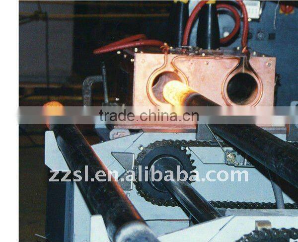 Diathermanous industrial furnace for forging and extrusion