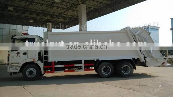 240hp 6*4 18m3 FONTON Compression Garbage Truck