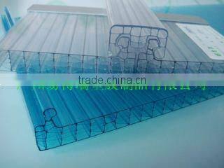 Hot selling soundproof U locked polycarbonate sheet