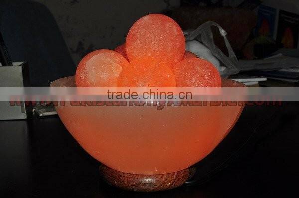 NATURAL COLOR Attractive Price New Type CRAFTED BOWLS SALT LAMPS