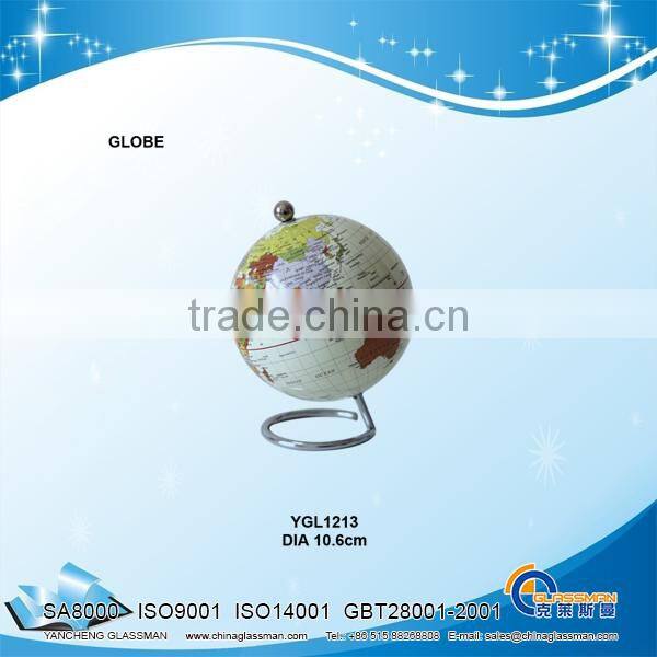Plastic World Nation Series Revolving Topographic Globe DIA10.6