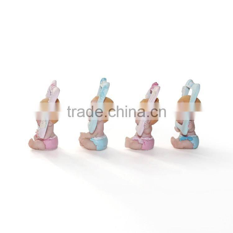 Lovely small artificial baby shower figurines