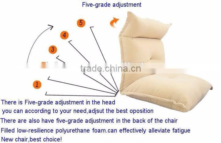 Modern Adjustable Sitting Chair sofa with high density sponge