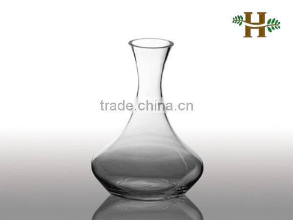 Lead Free Hand Blown Glass Wine Decanter
