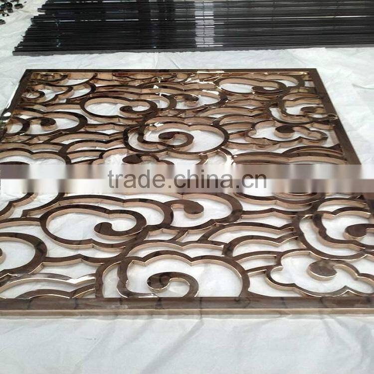 Customed Modern Stainless Steel Decorative Window Grill Design