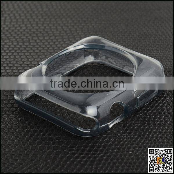 Transparent tpu case for apple watch, for apple watch protective case, case for smartwatch