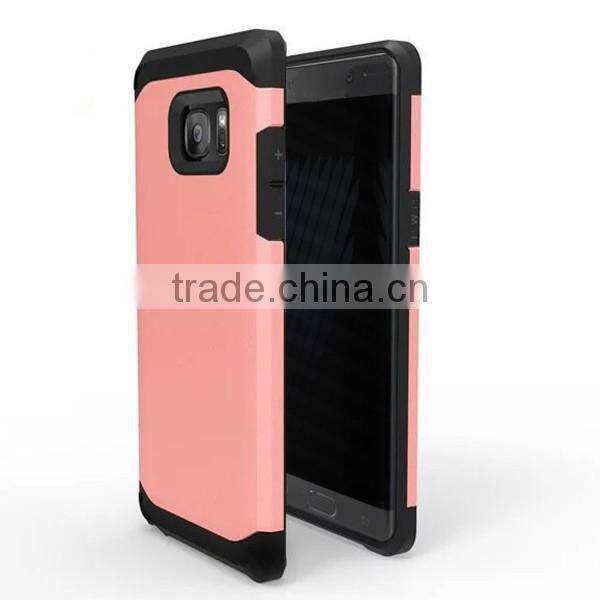 Best Selling Full Protective Shockproof Back Cover Rugged TPU + PC Combo Mobile Phone Case for Samsung Note7