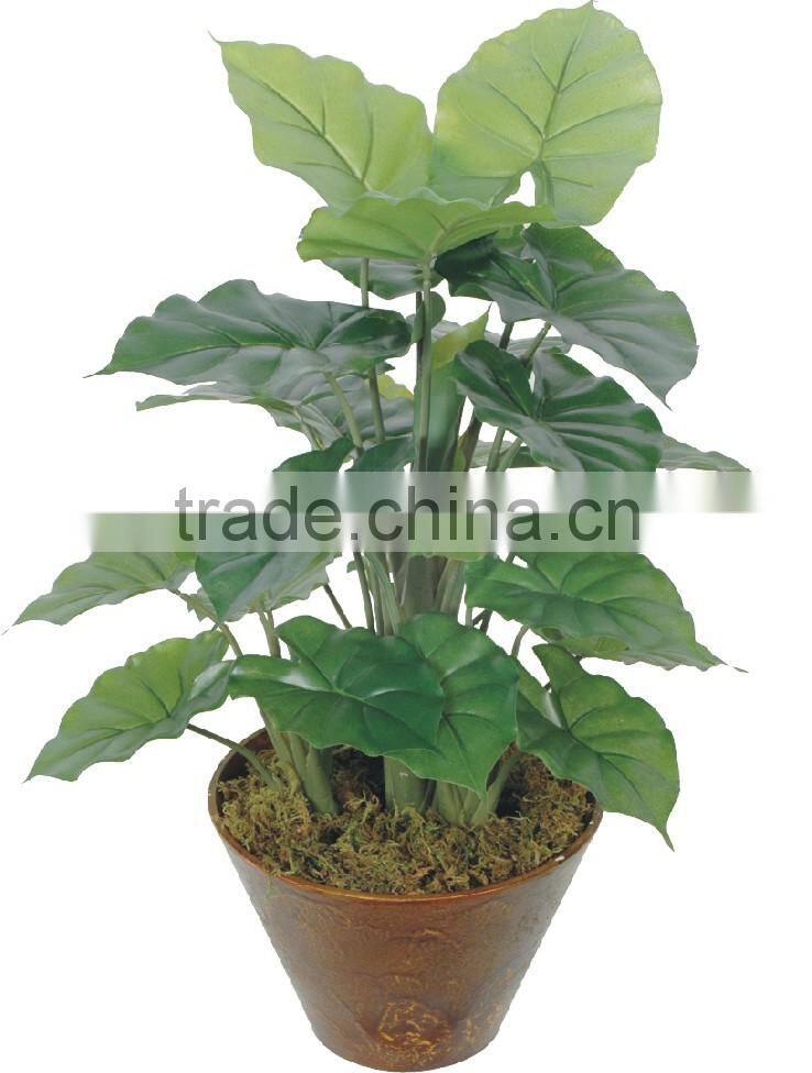 artificial green bonsai Philodenron selloum Koch WB10-13J-GN ( plant bonsai flower tree of Este )