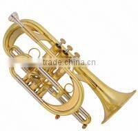 Bb key piston valve gold lacquer baritone