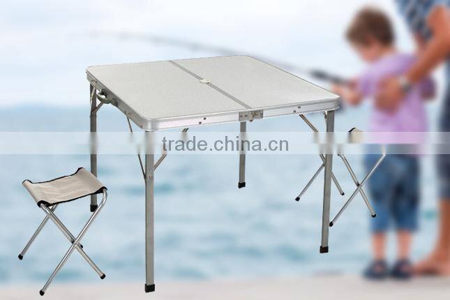 Aluminum Folding Portable Picnic Camping Set Table and Chairs