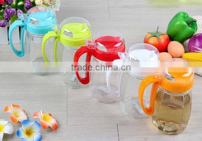 Kitchen necessary wholesale glass oil bottle jars