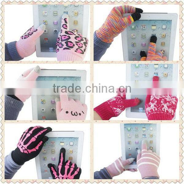 Touch Screen Texting Clicking Glove for Smart Phones GPS