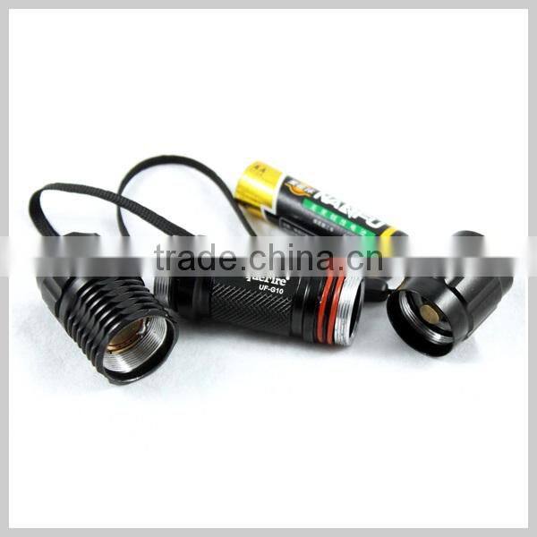 UniqueFire Waterproof Light bulb Low Watt 365nm Flash UV light Torch