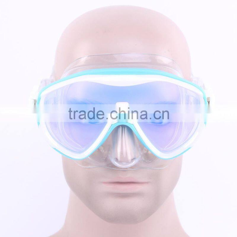 Hot Sale Anti-leak Tempered Glass Adult Diving Goggle