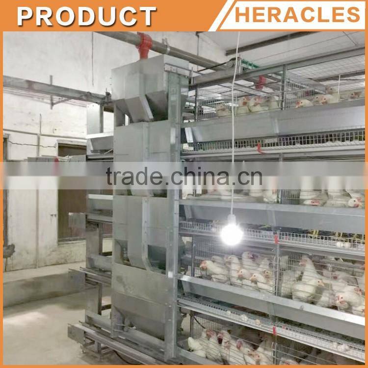 Hercles high quality poultry equipment automatic chicken layer cage/egg laying cages for sale in philippines