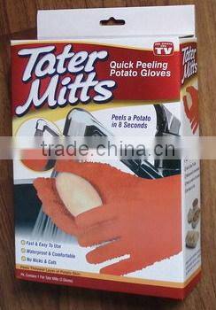 Tater Mitts/Quick Peeling Potato Gloves