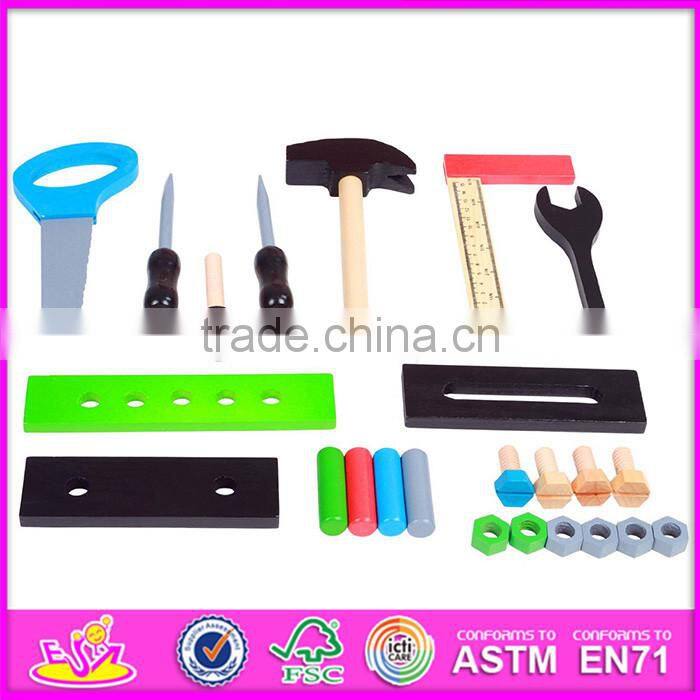 2016 new design children wooden toy tool set W03D044