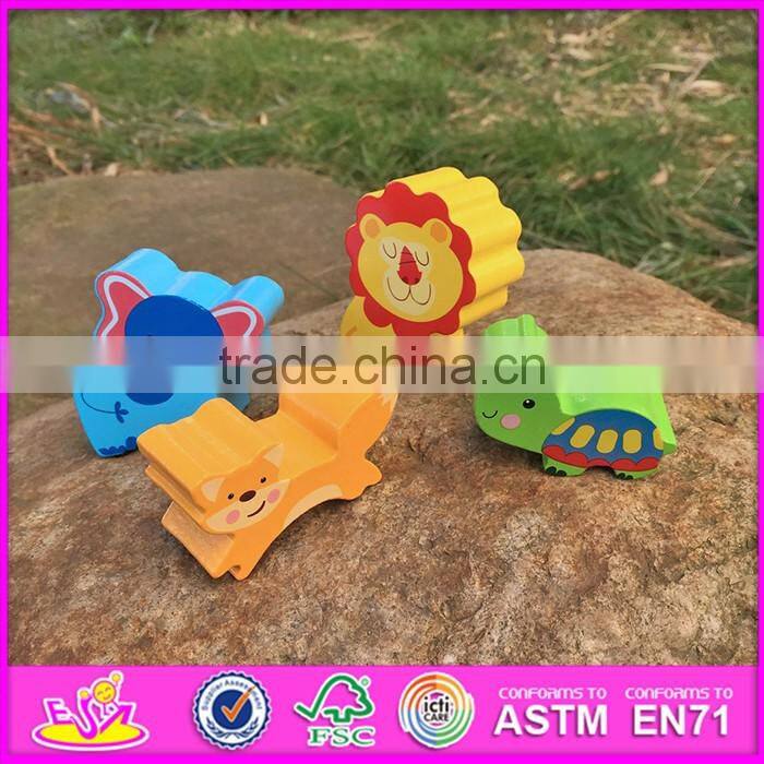2016 new design funny toddlers wooden balancing toys for 2 year olds W11F047