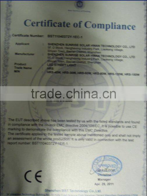 LED SOLAR STREET LIGHT