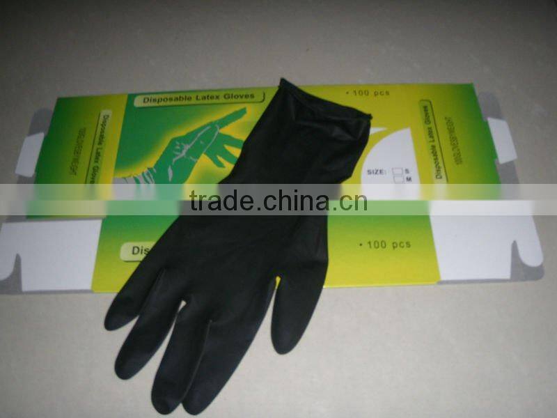 Disposable Powder Free Latex Textured Tattoo Gloves