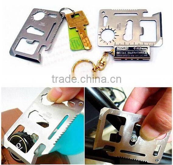 Emergency Survival Multi Function Card Tool
