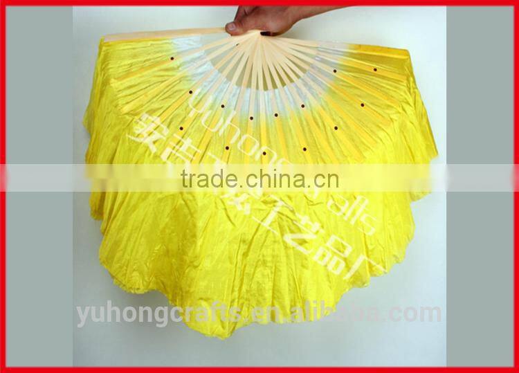 Wholesale Silk Belly Dance Fan Veils