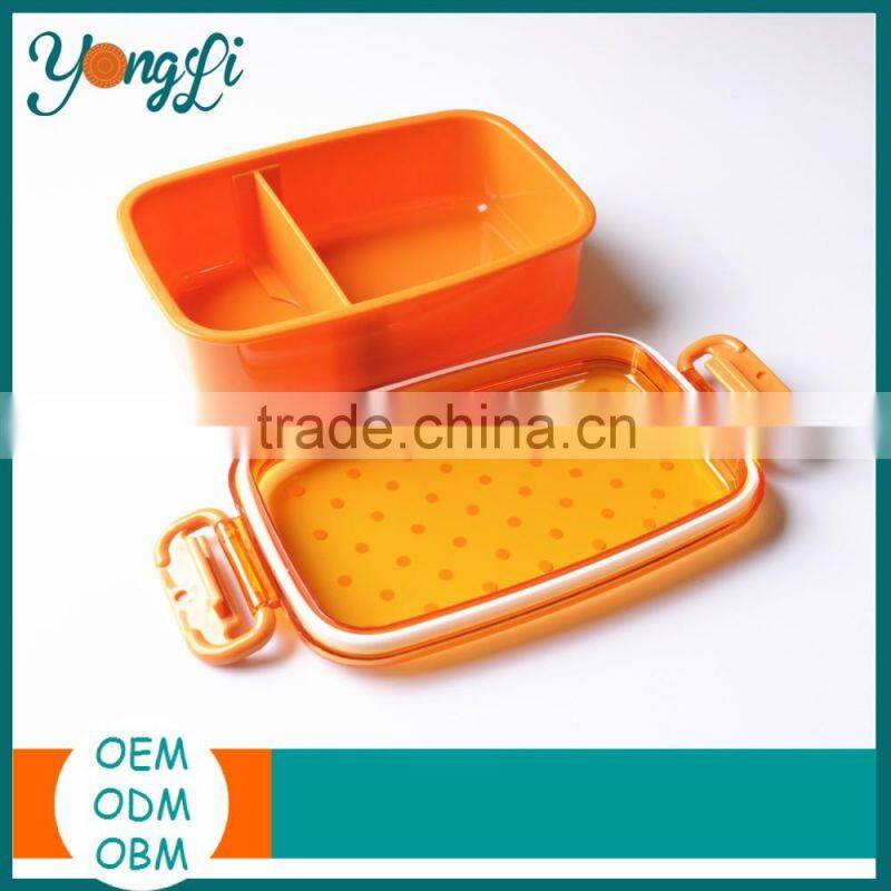 Microwave Food Container Plastic Eco-friendly Bento Box for Sale