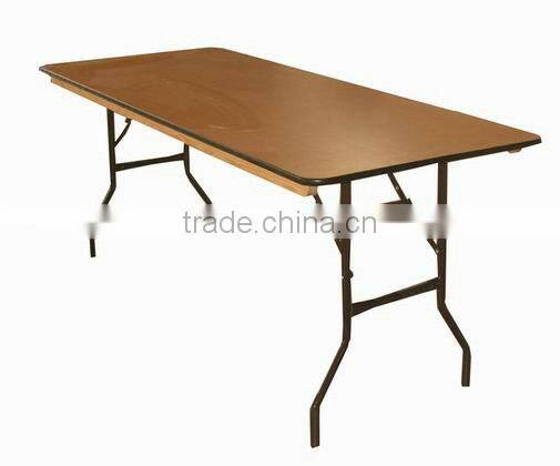 Plywood Wedding Banquet Long Table for hot sale