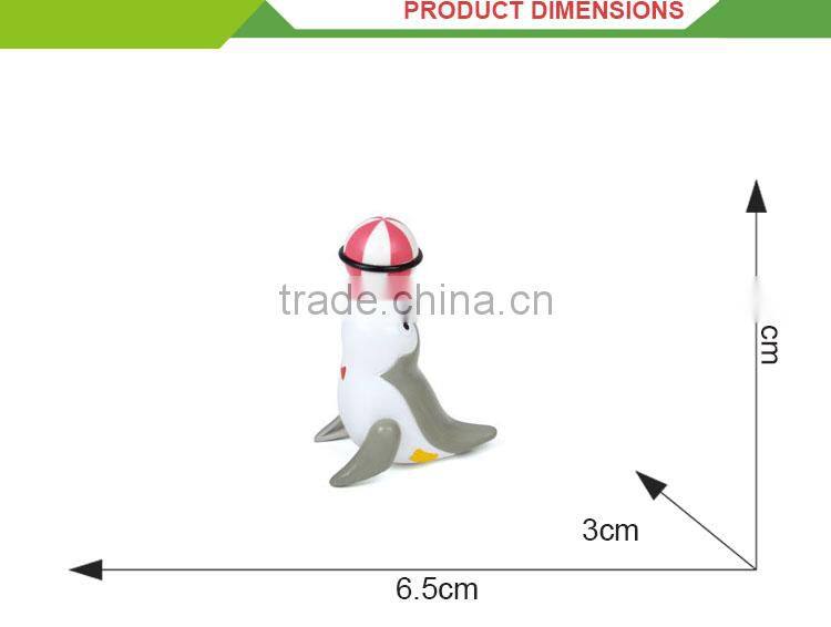 Hot selling kids play wind up set game plastic penguin toy