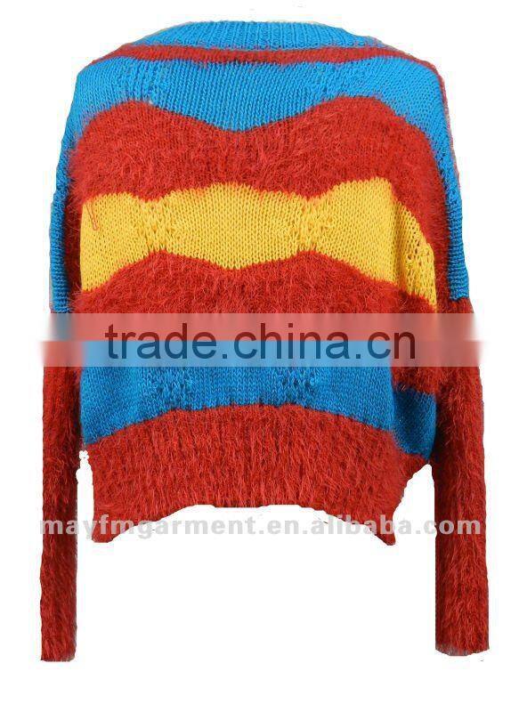 High quality colorful cat sweaters for women