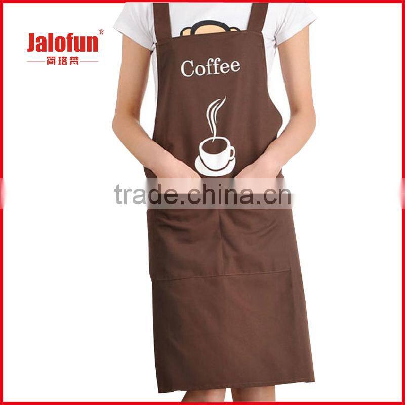 Quality Custom silk screen printing extra large kitchen apron